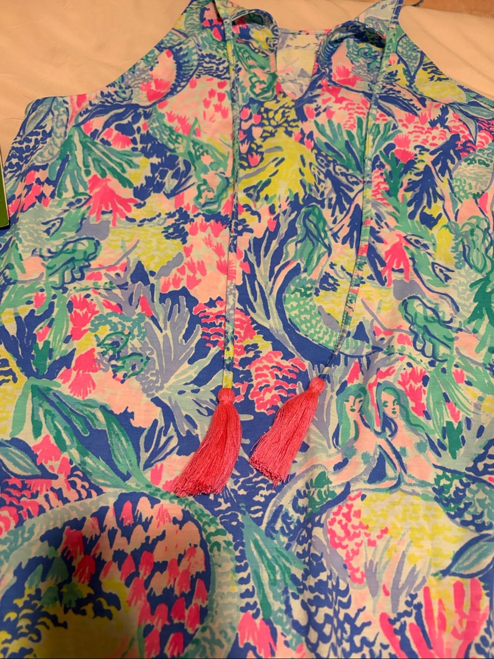NWTLilly Pulitzer Multicolor Coral Reef Halter Dress - Blue, Pink, Green, Yellow